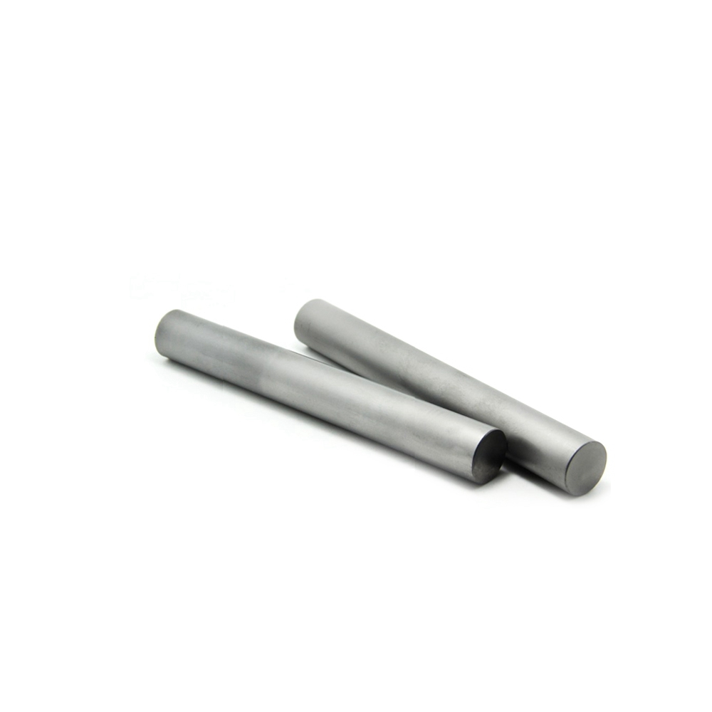 Unground solid tungsten carbide rods